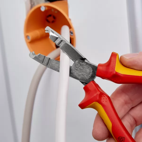 Odizolovací kleště, izolované, certifikace VDE 165 mm Knipex