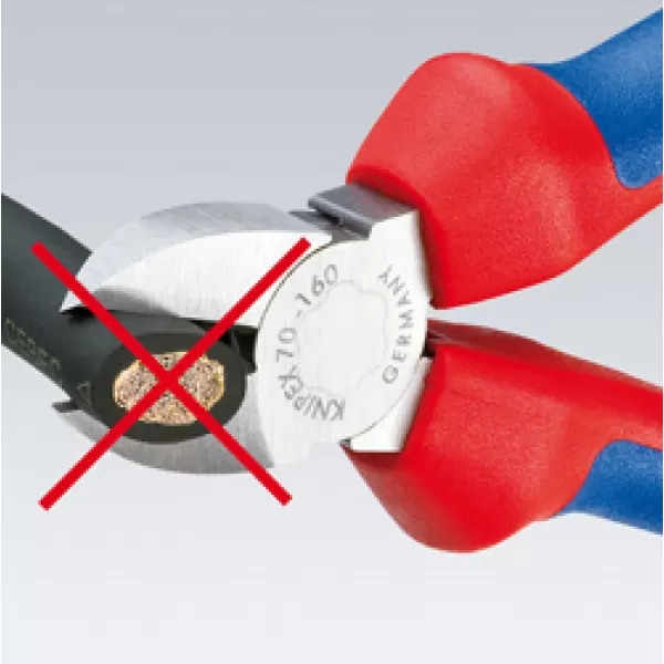 Nůžky na kabely izolované 1000V VDE, Knipex