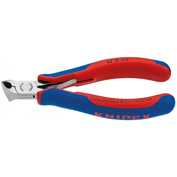 Kleště štípací čelní, šikmé pro elektroniku, Knipex