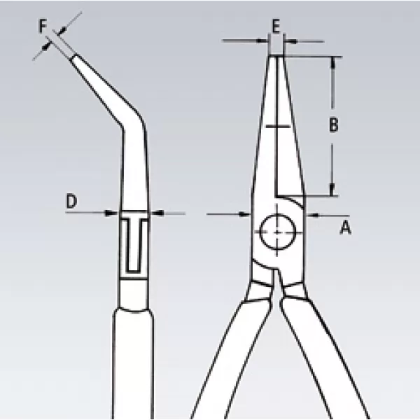 Kleště pro elektroniku - přidržovací ESD, Knipex