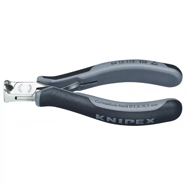 Kleště štípací čelní pro elektroniku ESD, Knipex