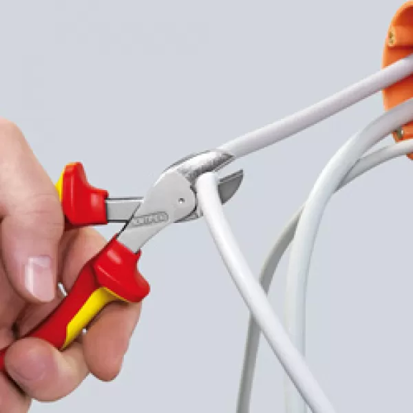 Kleště štípací kompaktní X-Cut® izolované 1000V VDE, Knipex